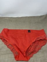 Torrid Curve Coral Flirt Lace Seamless Hipster Panty Size Large (0) - £11.59 GBP