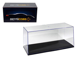 Collectible Display Show Case w Black Base for 1/24 1/18 Scale Models Illumibox - £35.91 GBP