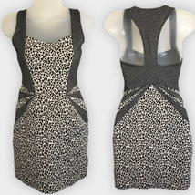 Urban Outfitters Silence + Noise leopard racerback bodycon dress size small - £22.16 GBP