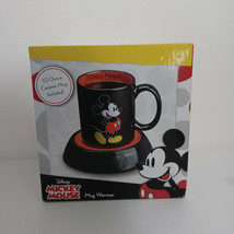 Mickey Mouse Mug Warmer with Mug for Coffee Tea Soup New in Box - £29.24 GBP