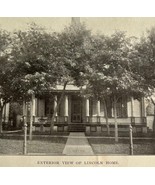 Hon Bryan Lincoln Home View 1900 Print New Declaration History Struggle ... - $553.50 MXN