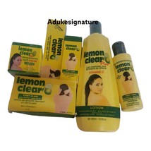 lemon clear plus lotion 400ml, soap, oil, serum, face cream, tube cream - £79.12 GBP
