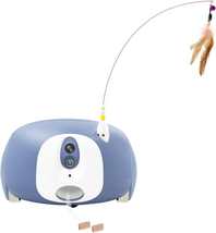 Pet Camera Robot, Cat Dog Treat Dispenser, Pumpkii Home Robot with App Blue - £195.00 GBP