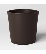 Threshold™ Aesthetic Plastic Indoor Outdoor Planter Pot Foraging Brown 6... - $244.62 MXN