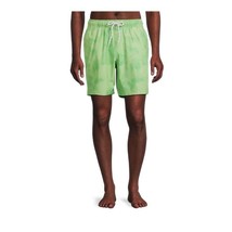 George Mens Green All Guy 8&quot; Swim Trunks w Stretch, Size M NWT - £7.14 GBP