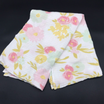 Cloud Island Baby Blanket Muslin Floral Swaddle Target - £10.21 GBP