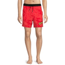 Cheetos Men&#39;s Logo Graphic 6.5&quot; Swim Trunks with Stretch - £23.59 GBP