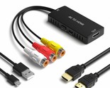 Rca To Hdmi Converter, Av To Hdmi Adapter, Composite To Hdmi, Support 10... - $27.99