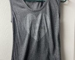 Old Navy Love is in the Air Tank Top Dark Gray Women Size XS - £2.72 GBP