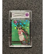 Michael Jordan Chicago Bulls HOF Cracked Ice Holographic Basketball Card Graded  - $10.00