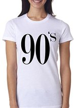 VRW 90&#39;s Baby Womens T-shirt (Medium, White) - £13.15 GBP