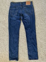 Mens LEVIS 511 Slim Fit Stretch Denim Jeans W30 L32 Blue (31” Inseam) - $28.70