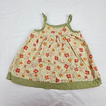 Vintage 2007 Gymboree Layette Baby Girl Clothes Dress Jungle Safari Flower 3-6 - £11.67 GBP