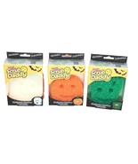 Scrub Daddy Halloween Scrubbers Limited Edition Cleaning Sponges Kitchen - £22.66 GBP