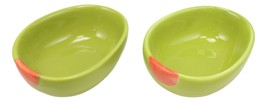 Ebros Ceramic Green European Olive Half Slice Small 4oz Dipping Bowl (SE... - $19.99