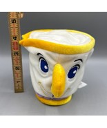 Disney Store Chip Plush Cup Toy Beauty and the Beast - $9.47