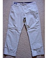 New Cremieux Men Carson Flat Front Chino Pants Light Gray Variety Sizes  - $51.27 CAD