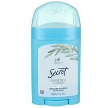 Secret Anti-Perspirant Deodorant Solid Shower Fresh 1.70 oz (Pack of 2) - £12.75 GBP