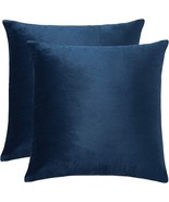 Pillow Covers 18x18 - Set of 2 Throw Pillow Covers Decorative, Euro Pill... - $14.84