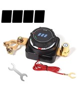 Battery Disconnect Switch with Digital Voltage Display: DC 5-60V Master ... - €15,40 EUR
