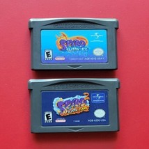 Spyro 1 2 Season of Ice &amp; Flame Nintendo Game Boy Advance Lot 2 Authenti... - £26.13 GBP
