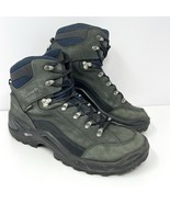 Lowa Men’s Renegade GTX Mid Gore-Tex Hiking Boot Sz 10.5 Gray Green Leather - $107.78 CAD