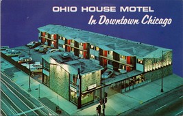 Ohio House Motel in Downtown Chicago IL Postcard PC416 - £3.92 GBP