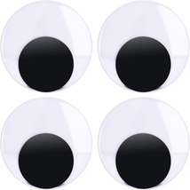 4 Inch Large Wiggle Googly Eyes for DIY Crafts Decoration Pack of 4 - £9.56 GBP