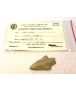 Authentic Prehistoric Gary Point Arrowhead Hempstead County, Ark 2” Long - $89.00