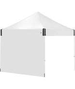 Single Sidewall, Fits 10&#39; Straight Leg, Truss Clip Attachment, White - $48.94