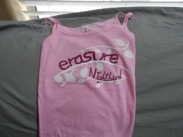 ERASURE - 2005 Nightbird Pink American Apparel Youth T-shirt ~Never Worn~ S - $10.89