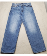 Aéropostale Baggy Jeans Men&#39;s 30x30 Blue Denim Medium Wash 5 Pockets Com... - $376.66 MXN