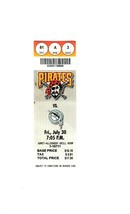 July 30 1999 Florida Marlins @ Pittsburgh Pirates Ticket Mark Kotsay 3 RBI - £15.54 GBP