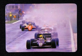 AYRTON SENNA ~ LOTUS 97T ✱ Ultra Rare Vintage F1 Formula 1 Pocket Calend... - £58.84 GBP