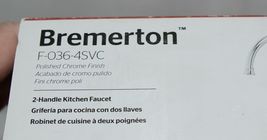 pfister Bremerton F0364SVC 36 Series 2 Handle Polish Chrome Kitchen Faucet image 6