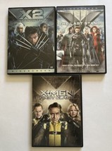 X-2: X-Men United Xmen The Last Stand Xmen First Class Like New dVD Lot Wolve - £22.41 GBP