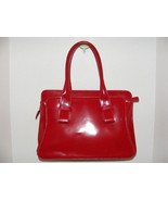 VARRIALE RED ITALIAN SMOOTH LEATHER SHOULDER HANDBAG GUC - $199.99