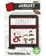 Patch Abilities January Calendar Series Block of the Month with Buttons ... - $432.00 MXN