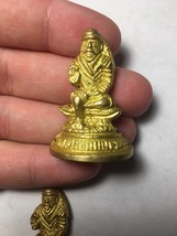 Bronze Shirdi Sai Baba Hindu God Shiva Incarnate Statue - £5.58 GBP