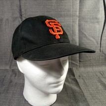 San Francisco Giants OC Sports Adjustable Baseball Hat Cap - Adult Black Orange - £10.33 GBP
