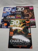 Lot Of (3) 3D World Magazines For 3D Artists *NO CDS* 177-179 Jan-March - $29.70