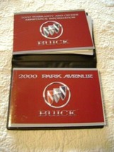 2000 Buick Park Avenue Owners Manual - £17.78 GBP