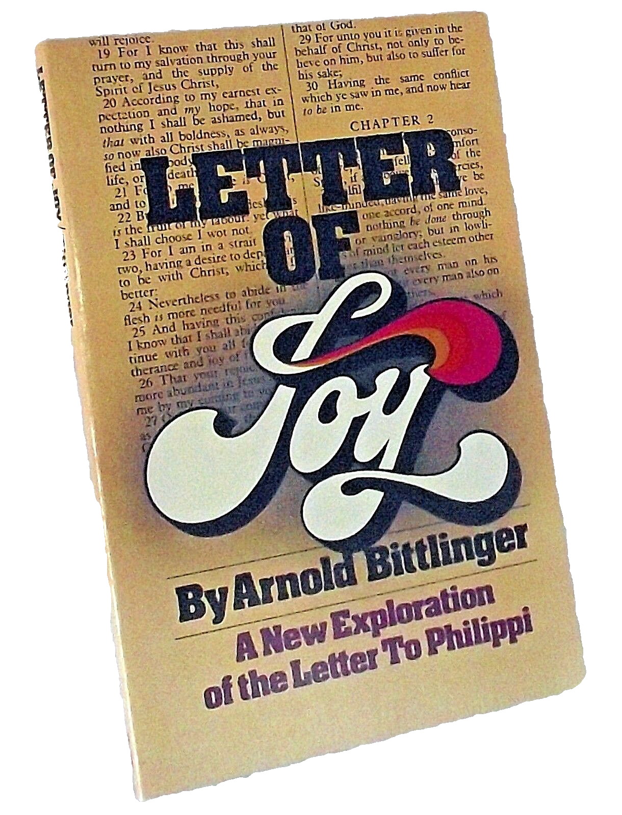 Philippians Letter Joy Adult Bible Study Philippi Teaching Arnold Bittli... - $8.46