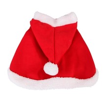 Cat Santa Elk Cloak Cosplay Costume Funny Transformed Cat Dog Pet Christmas Cape - £49.06 GBP
