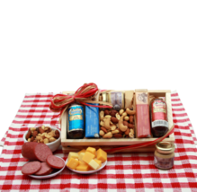Signature Sampler Meat &amp; Cheese Snack Set - Delicious Assortment of Gourmet - £38.65 GBP