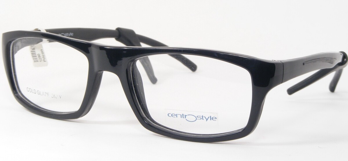 Lunettes CentroStyle 15870 Noires RARES Monture De Lunettes 51-18-140mm - $76.15