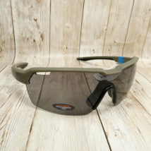 24/7 Life Matte Gray Half-Rim Wrap Shield Sunglasses - LifeStyle L2 - £10.23 GBP