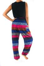 Striped Harem Pants, Hippie Pants, Boho Pants, Striped Pants - £14.38 GBP