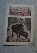 June 1890 Booklet The Little Folks Paper LOOK - $23.76