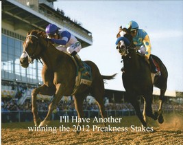 2012 - I&#39;LL HAVE ANOTHER winning the Preakness Stakes - 10&quot; x 8&quot; - £15.75 GBP